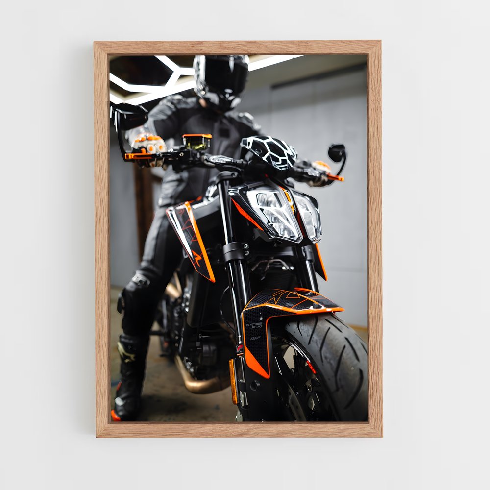 Poster 790 Duc Souverain – affiche KTM Moto (vue 4)